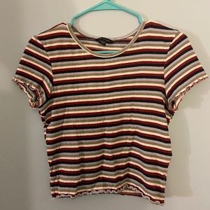 Stripped Short Sleeve T-shirt